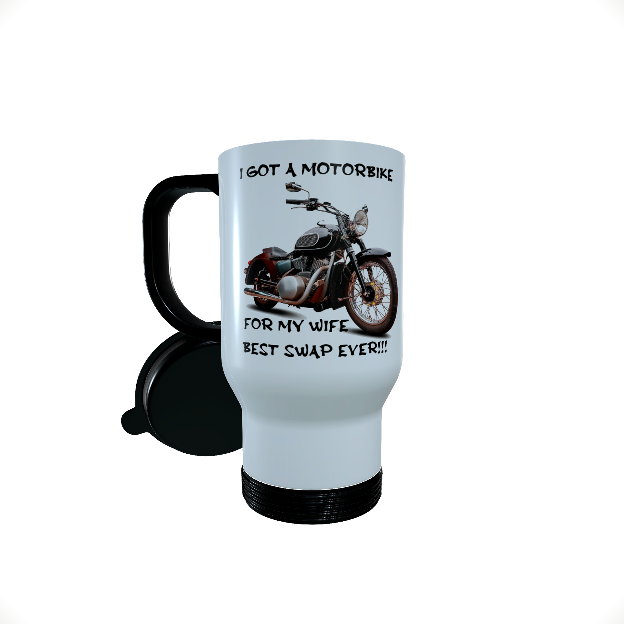 I Got a Motorbike for My Wife.. Best Swap .. Thermal travel mug